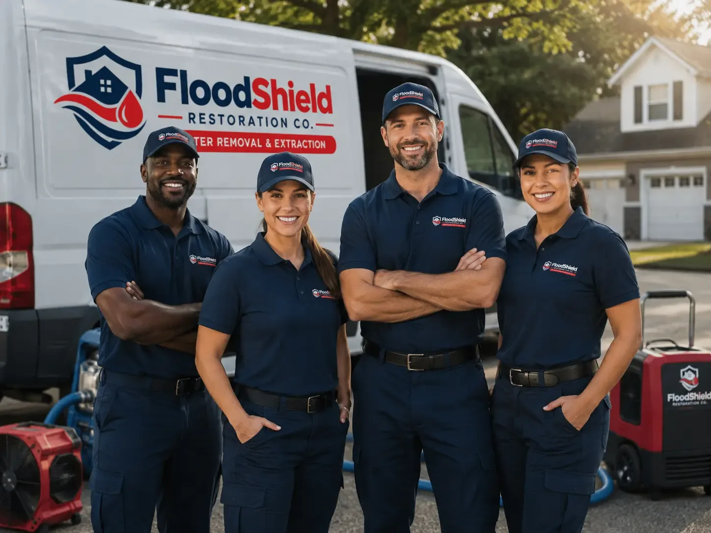 Flood Damage Restoration company in Ryder, ND