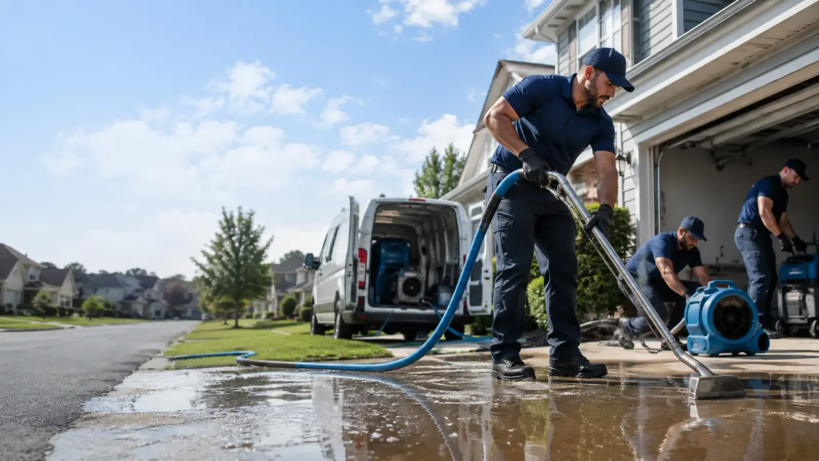 Flood Damage Restoration in Ryder, ND